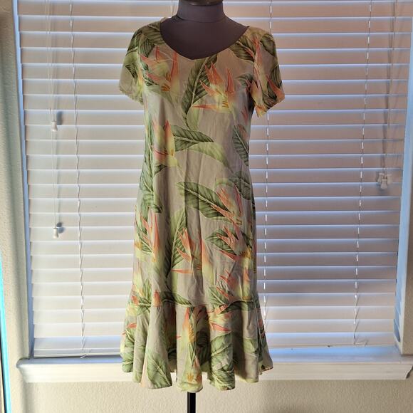Vintage Nani of Hawaii Dress Tropical Hawaiian Size S Floral - Picture 8 of 12